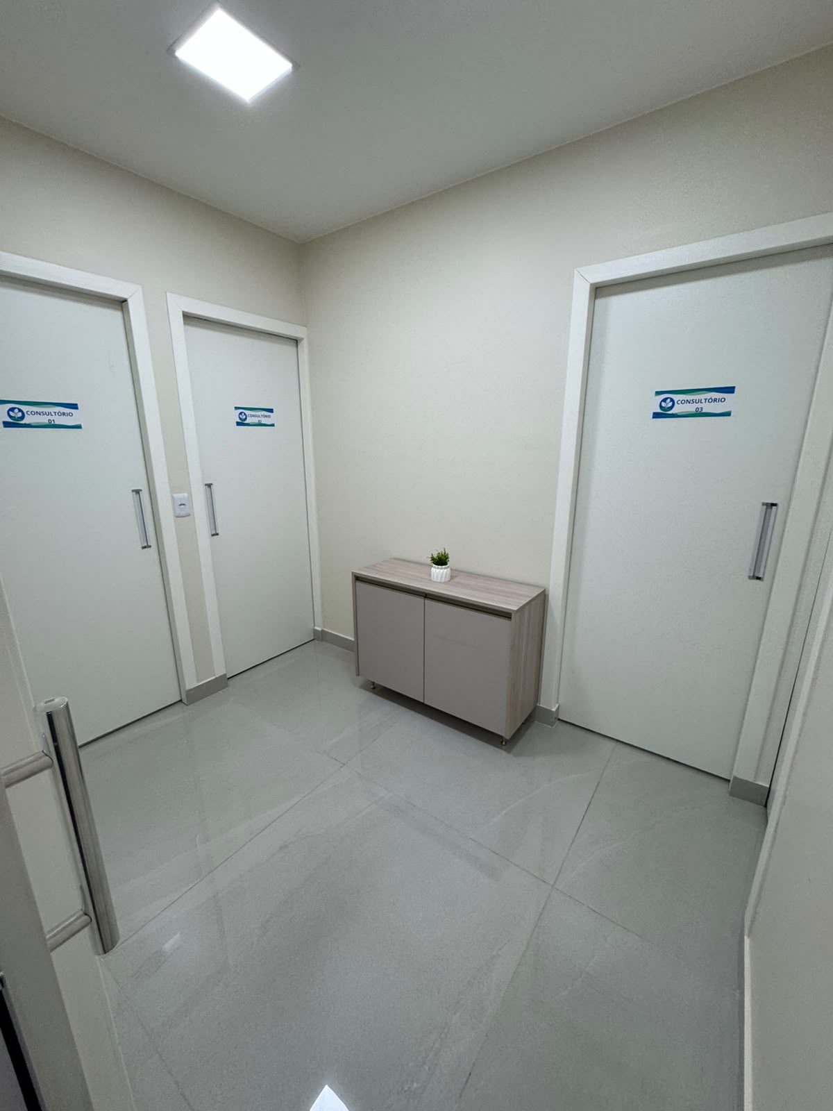 Corredor de consultórios